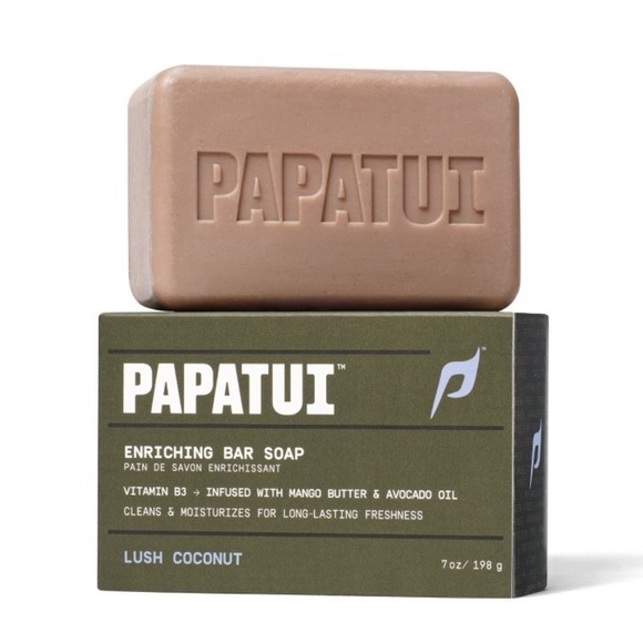 Papatui Enriching Bar Soap Lush Coconut 7oz Dwayne "The Rock" Johnson - Picture 1 of 1